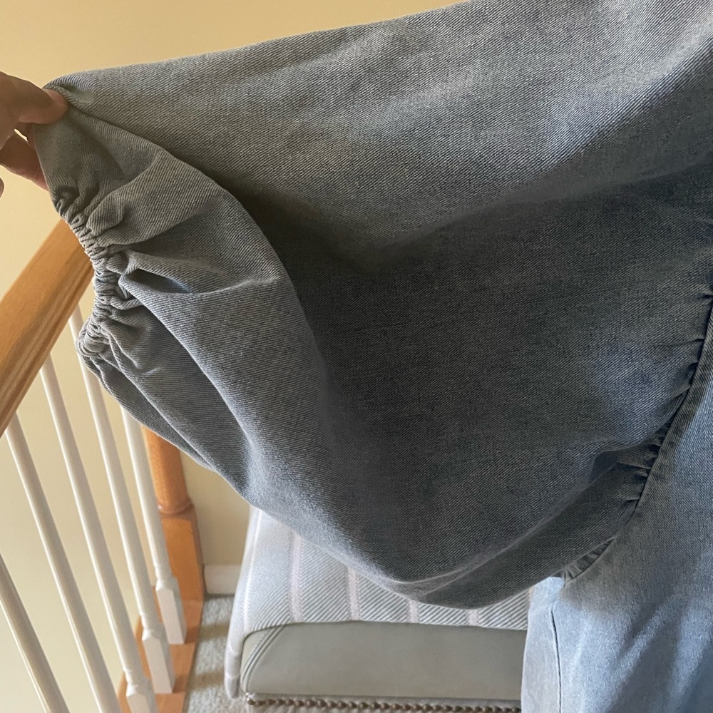 Terrell Dominick Denim Balloon on Top/dress - Picture 4 of 15